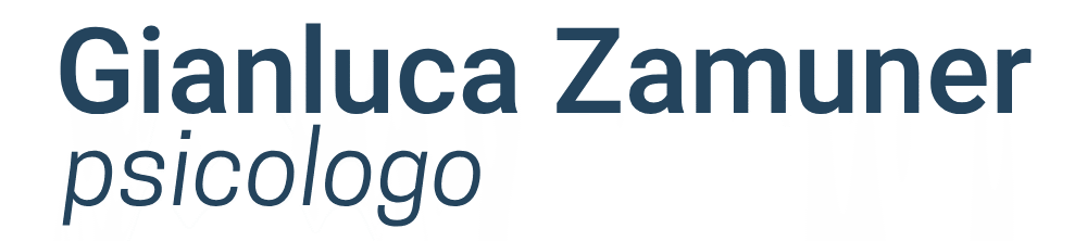 logo Gianluca Zamuner psicologo