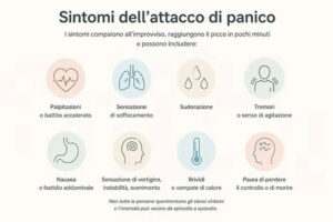 attacco di panico sintomi
